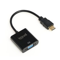 iggual Adaptador HDMI a VGA audio 35 mm