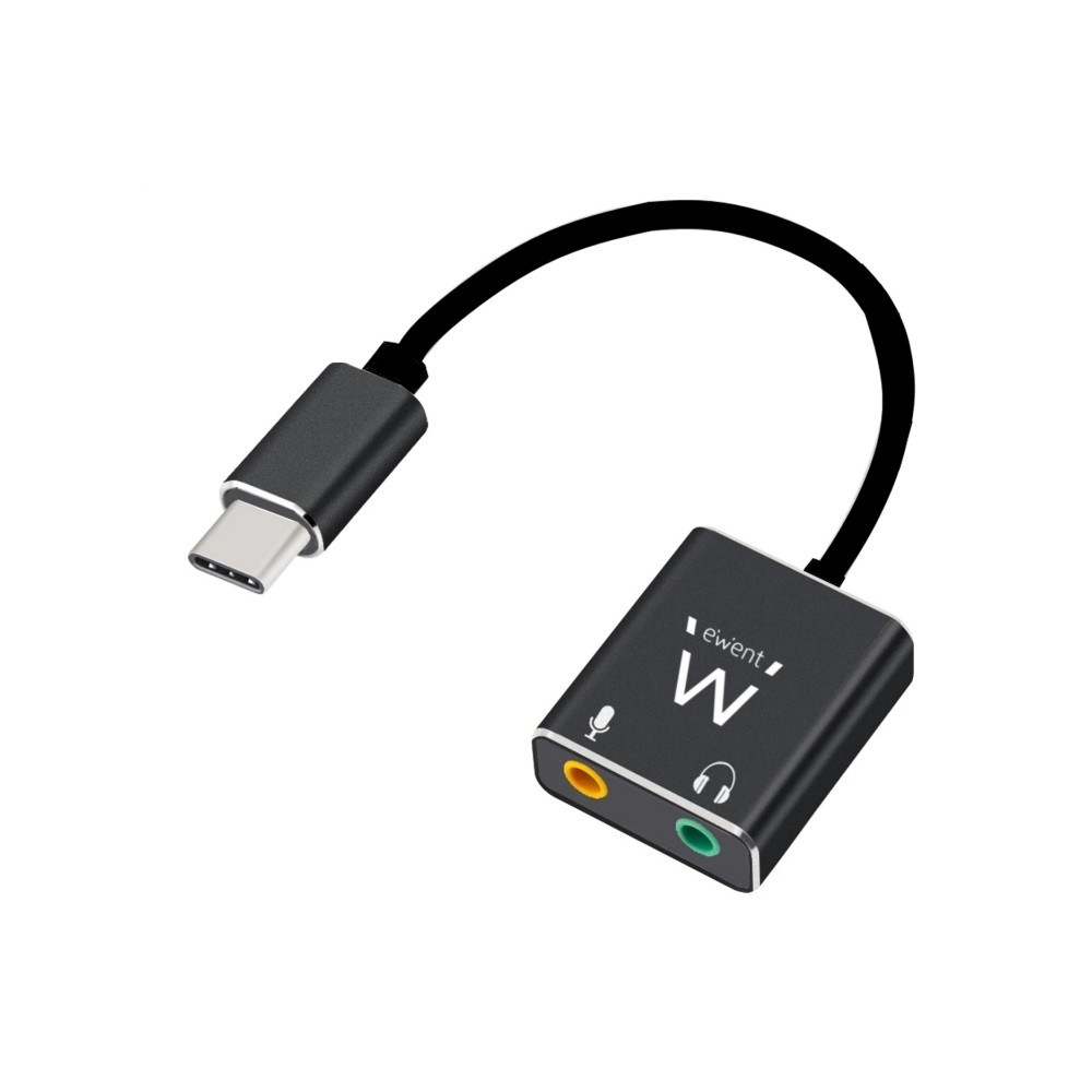 Ewent Cable adaptador de audio USB tipo C Jack