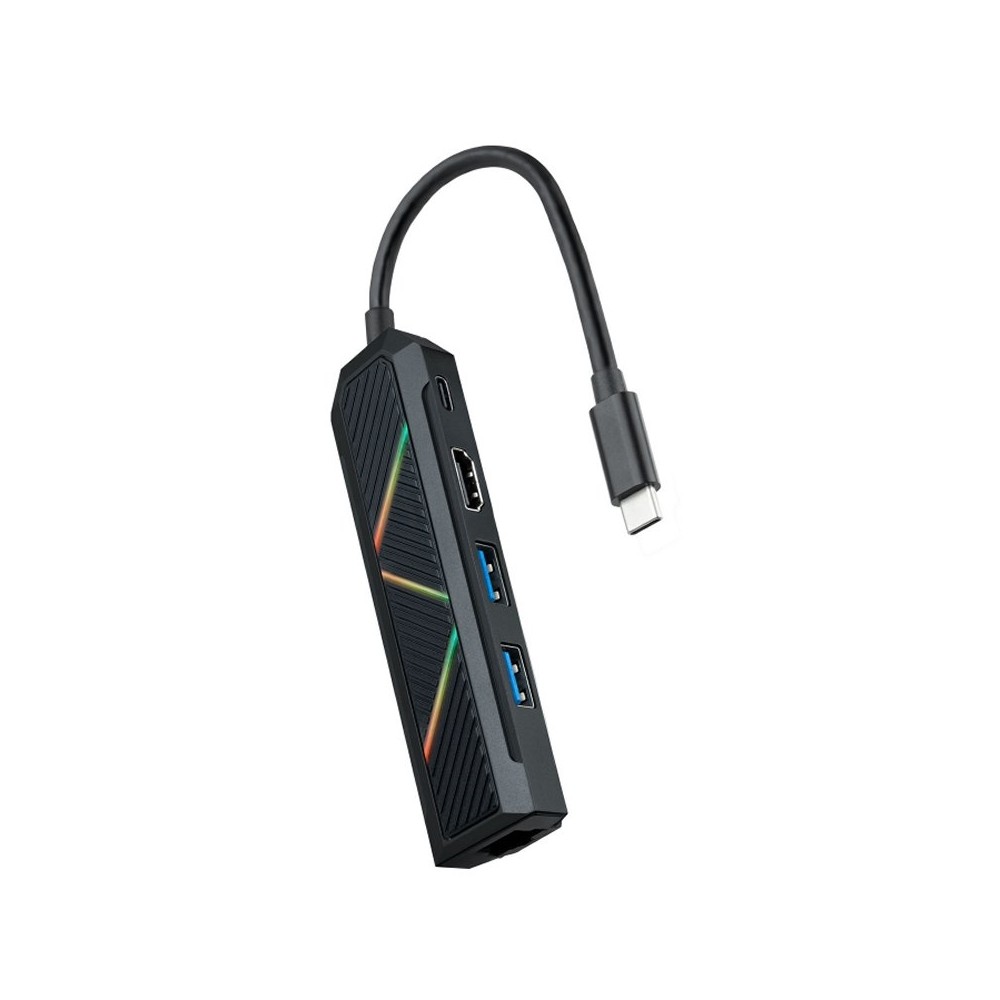 Nanocable Hub USB C 5 en 1 USB AUSB CHDMIRJ45