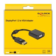 Delock Adaptador Displayport 12 macho a VGA15 pin