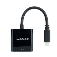 Nanocable Conversor USB C M a HDMI H Negro 15cm