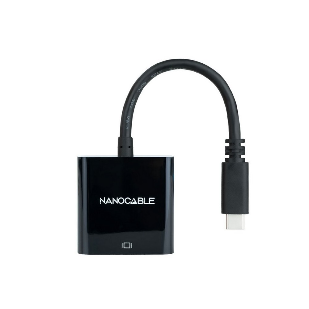 Nanocable Conversor USB C M a HDMI H Negro 15cm