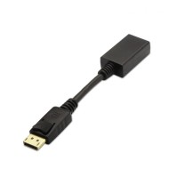 Aisens Conversor DISPLAYPORT M HDMI A H negro 15cm