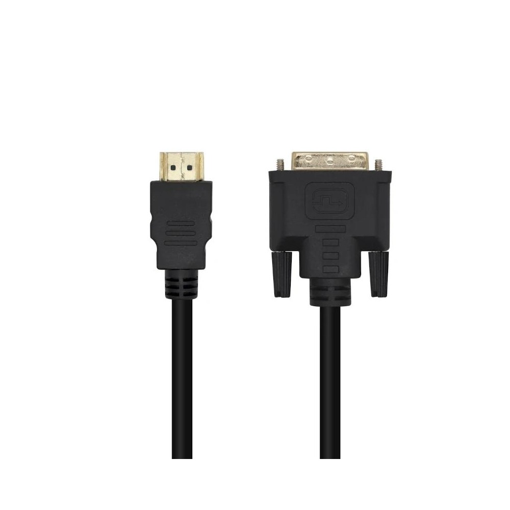 Aisens Cable DVI 181 M a HDMI A M negro 18m