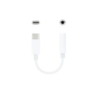 Nanocable Adaptador Audio USB C M a Jack H Blanco