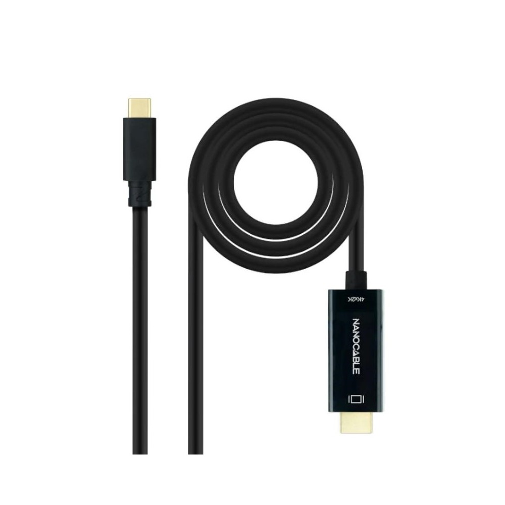 Nanocable Conversor USB C a HDMI 14 4K30HZ 18 m