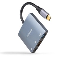 Nanocable Conversor USB C a HDMI USB30 PD 15 cm