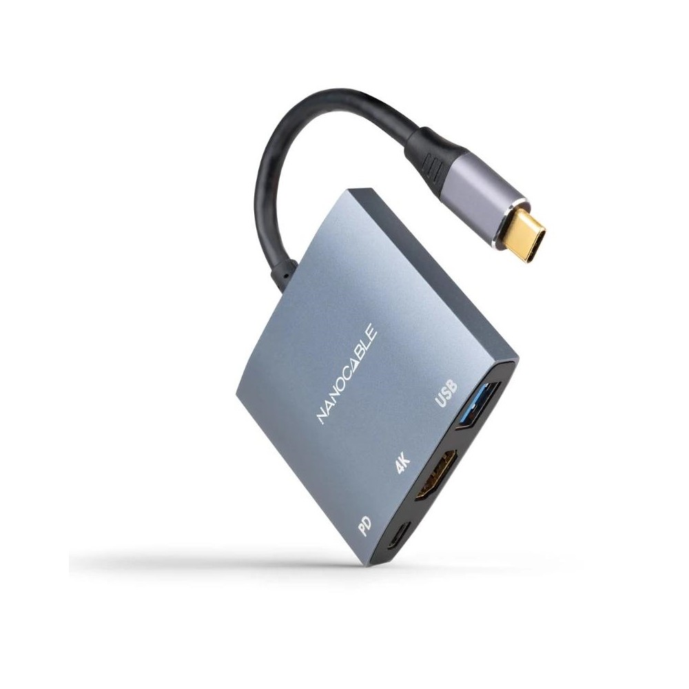 Nanocable Conversor USB C a HDMI USB30 PD 15 cm