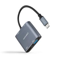 Nanocable Converosr USB C a HDMI VGA USB30 PD