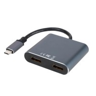 Nanocable Converosr USB C a 2xHDMI USB20 PD