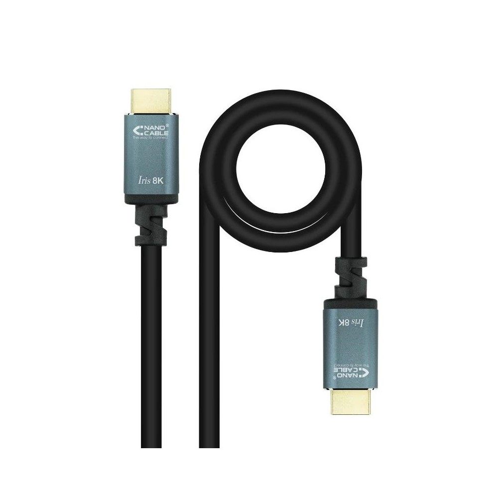 Nanocable Cable HDMI 21 IRIS 8K M M 5 metros