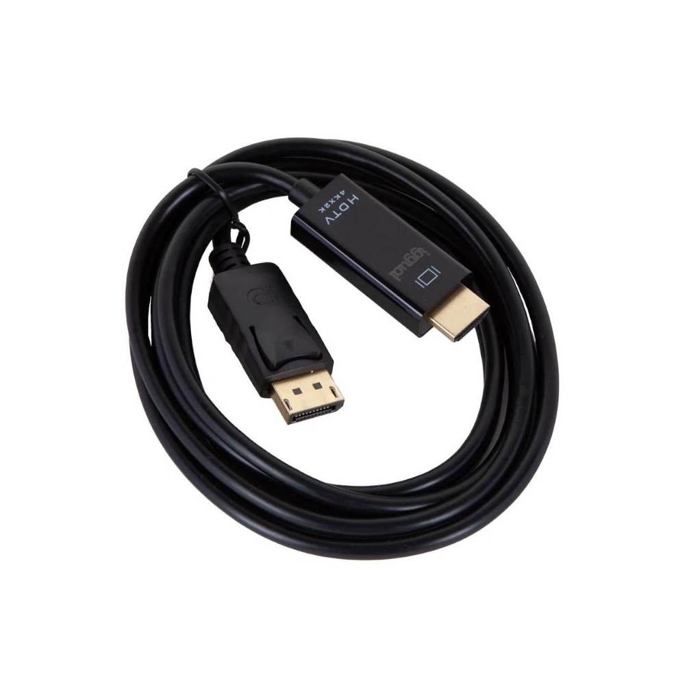 iggual Cable DisplayPort M a HDMI M 4K 2metros