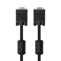 Nanocable Cable VGA con ferrita M H negro 18m