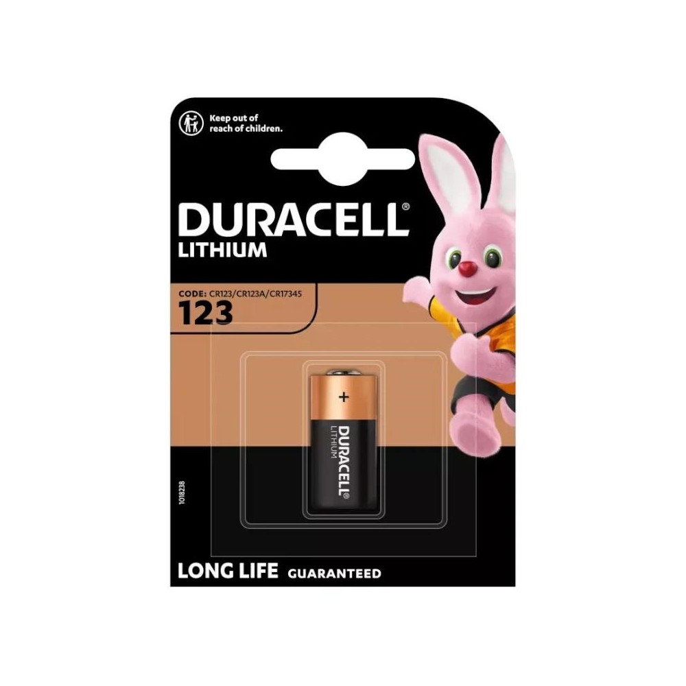 Duracell Ultra Pila Litio CR123A 3V