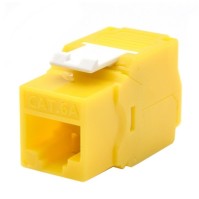 WP Keystone Cat 6a UTP RJ45 Hembra Amarillo