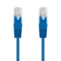 Nanocable Latiguillo Cat6 UTP 25cm Azul