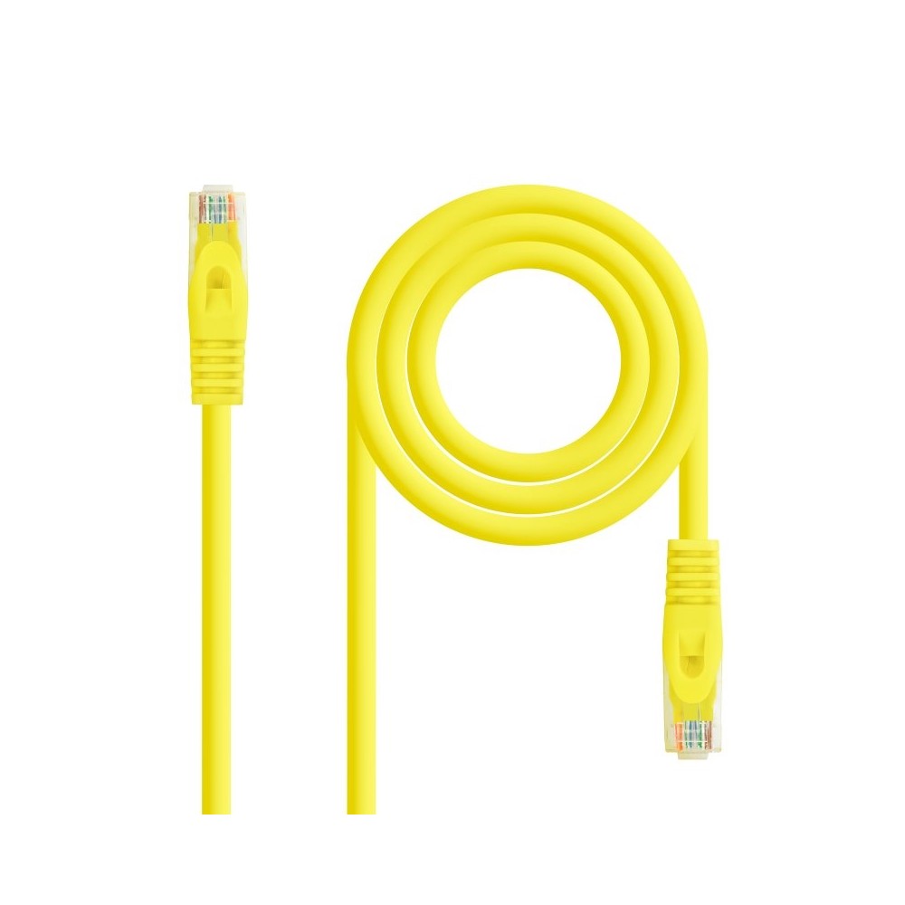 Nanocable Latiguillo LSZH Cat6A SFTP 25cm Amarill