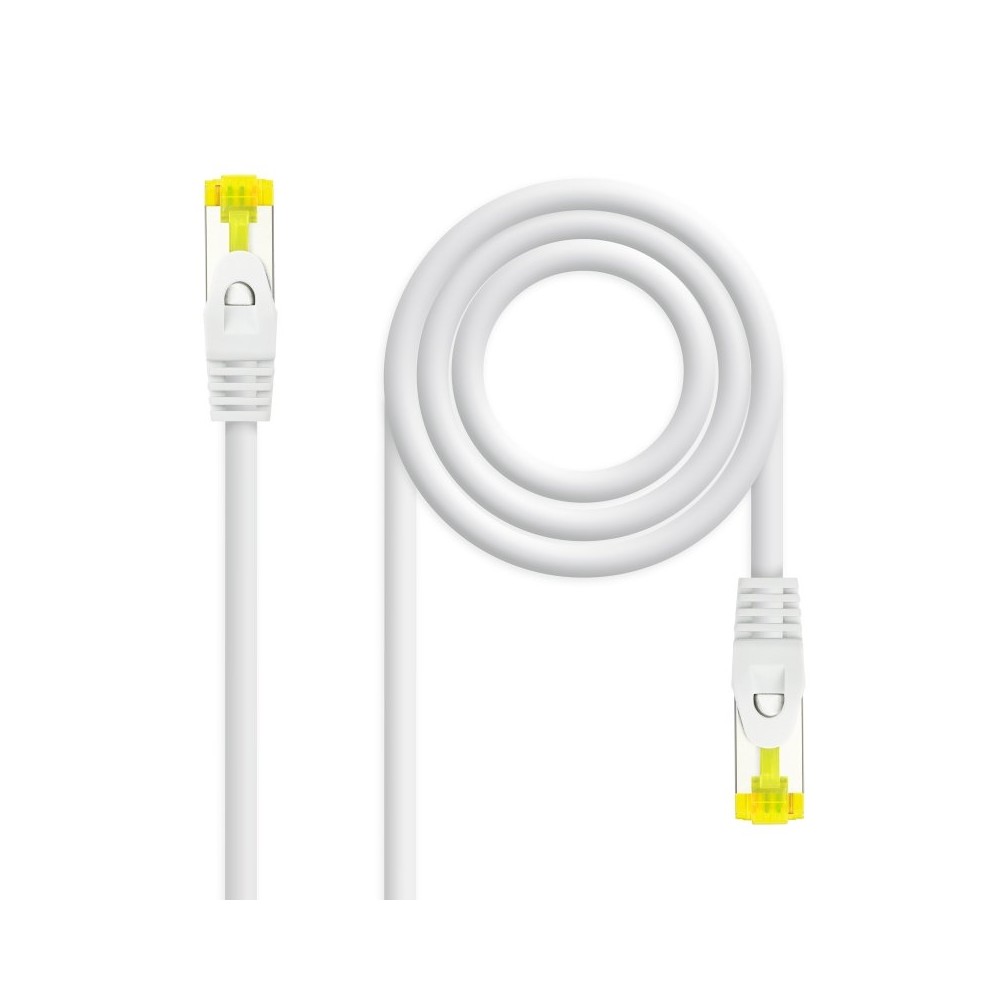 Nanocable Latiguillo LSZH Cat6A SFTP 25cm Blanco