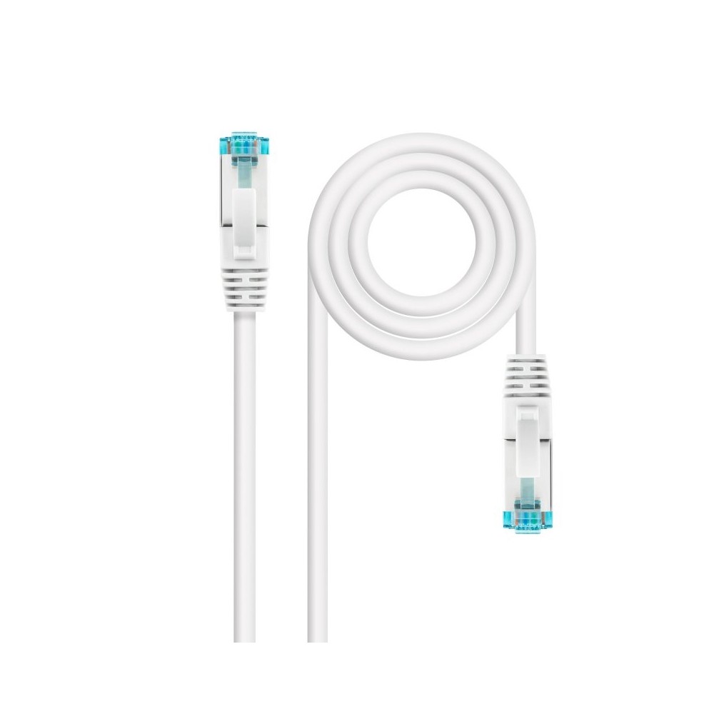 Nanocable Latiguillo Cat 7 LSZH SFTP 1M Blanco