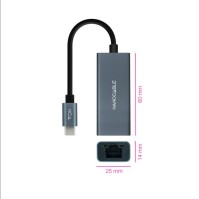 Nanocable Conversor USB C Ethernet Gigabit