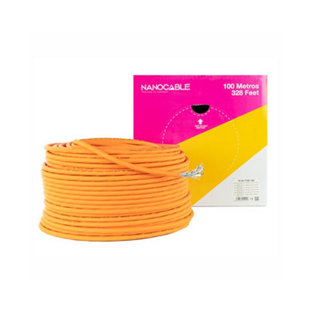 Nanocable Cable Red CAT7 CPR LSZH AWG23 100M