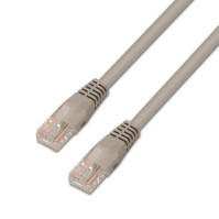 Aisens Latiguillo RJ45 CAT6 UTP 10m Gris Cobre