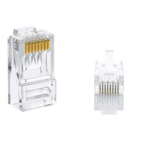 Ewent Conector Modular CAT 6 U UTP 100pcs