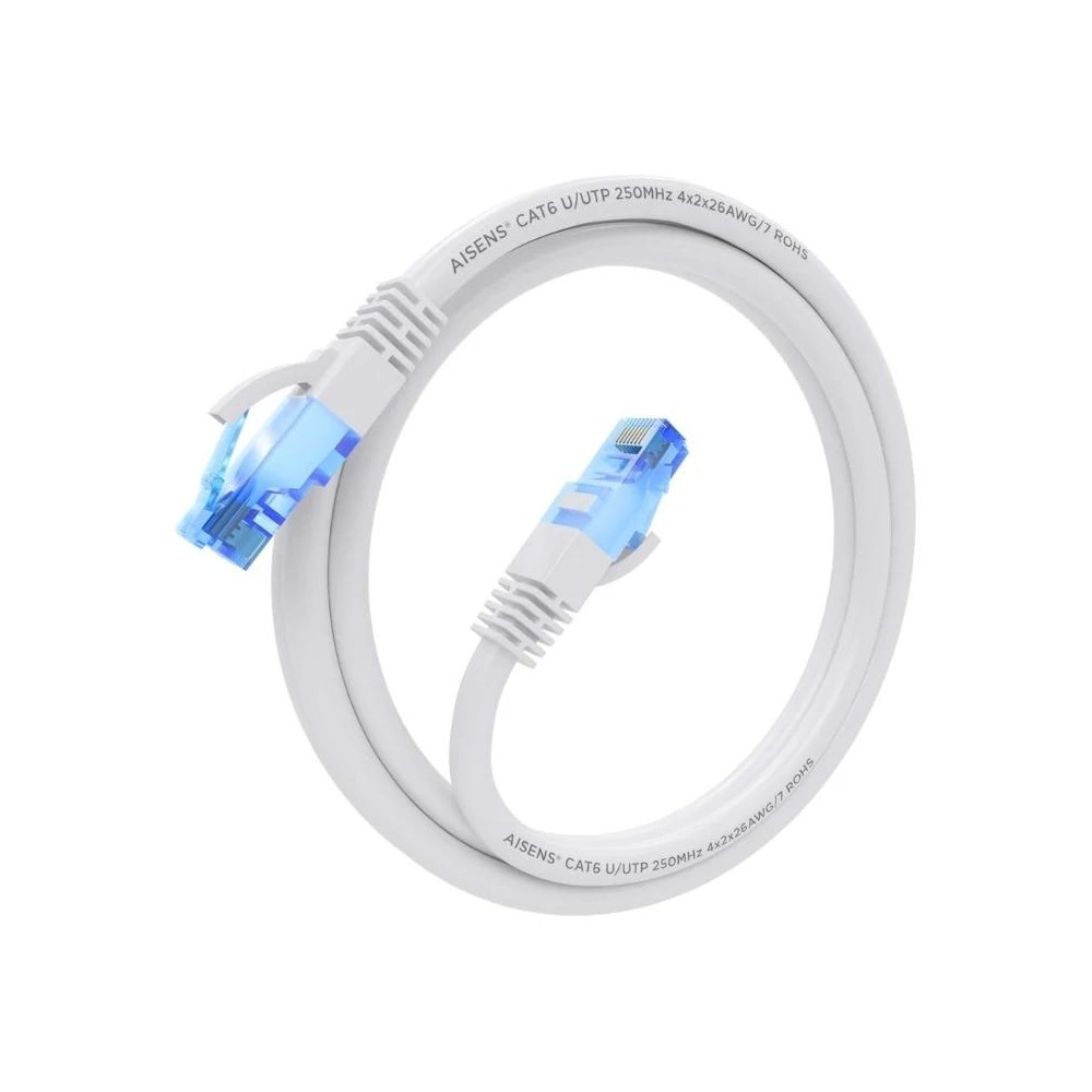 Aisens Cable RJ45 CAT6 UTP AWG26 CCA Blanco 15