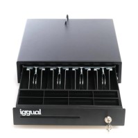 iggual Cajon Portamonedas IRON 15 37cm 48 negro