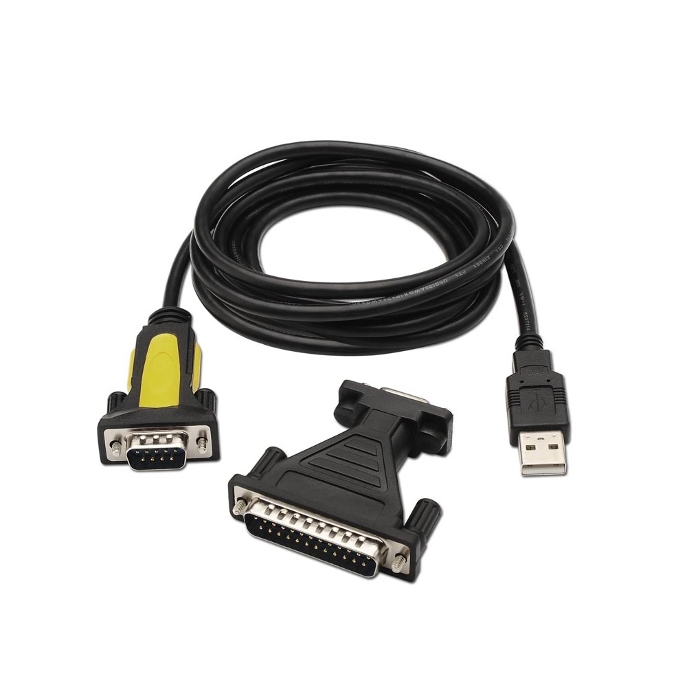 Nanocable Adaptador Usb a Serie DB9M 25H