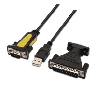 Nanocable Adaptador Usb a Serie DB9M 25H