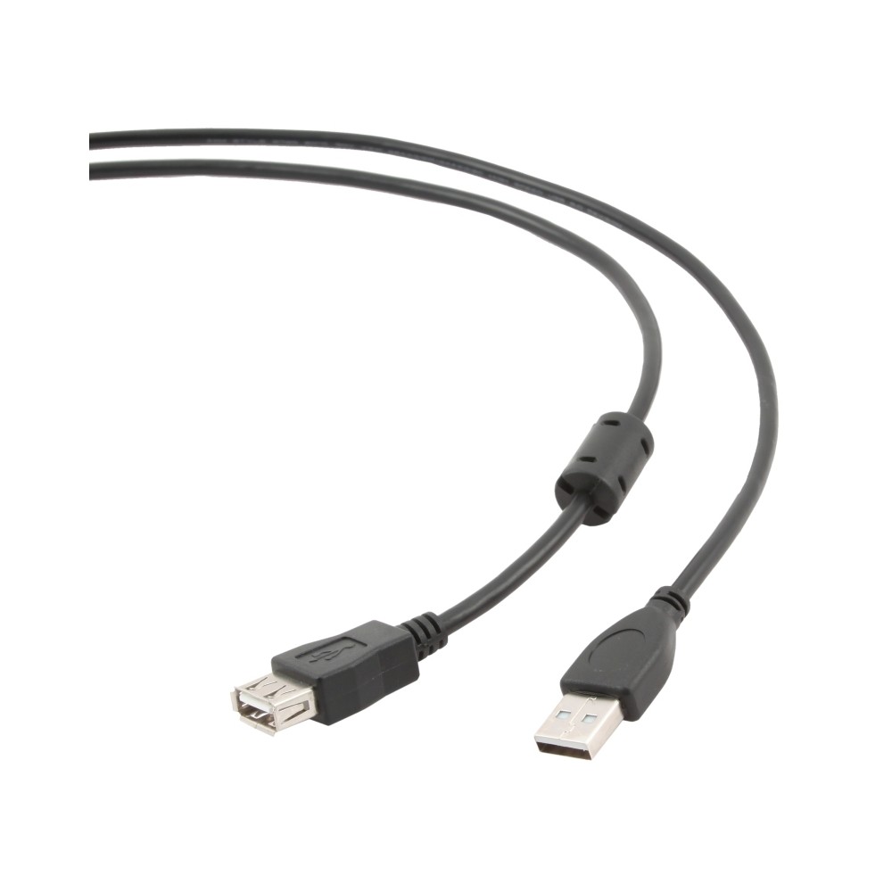 Gembird Cable USB 20 A M A H 18 Mts Ngr Ferr