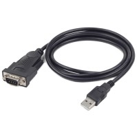 Gembird Adaptador USB a Serie DB9M 15 m