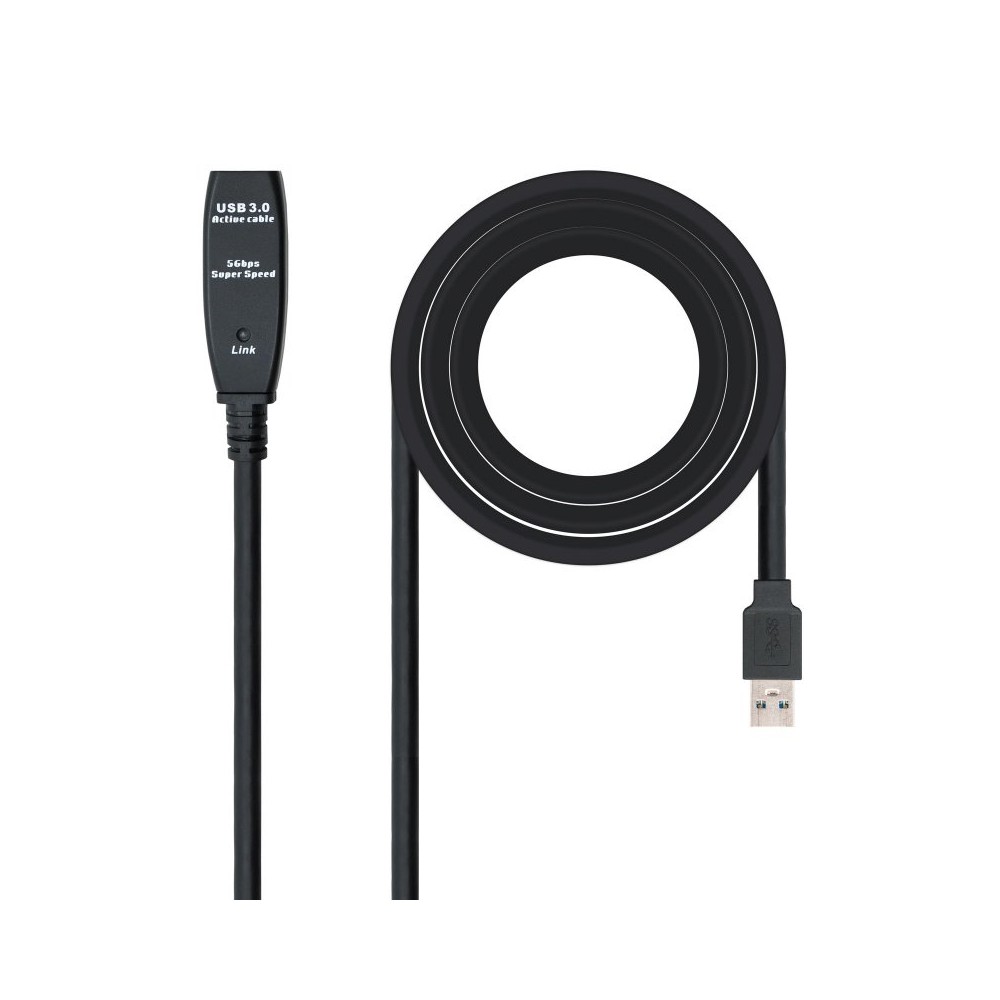 Nanocable Cable USB 30 Prolong Amplificador 5 m