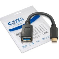 Nanocable Cable USB 31 Gen1 3A USB C M A F 15cm