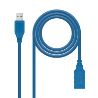 Nanocable Cable USB 30 A M A H Azul 1 m