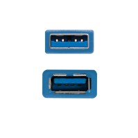 Nanocable Cable USB 30 A M A H Azul 1 m