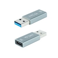 Nanocable Adaptador USB A M 31 GEN2 a USB C H