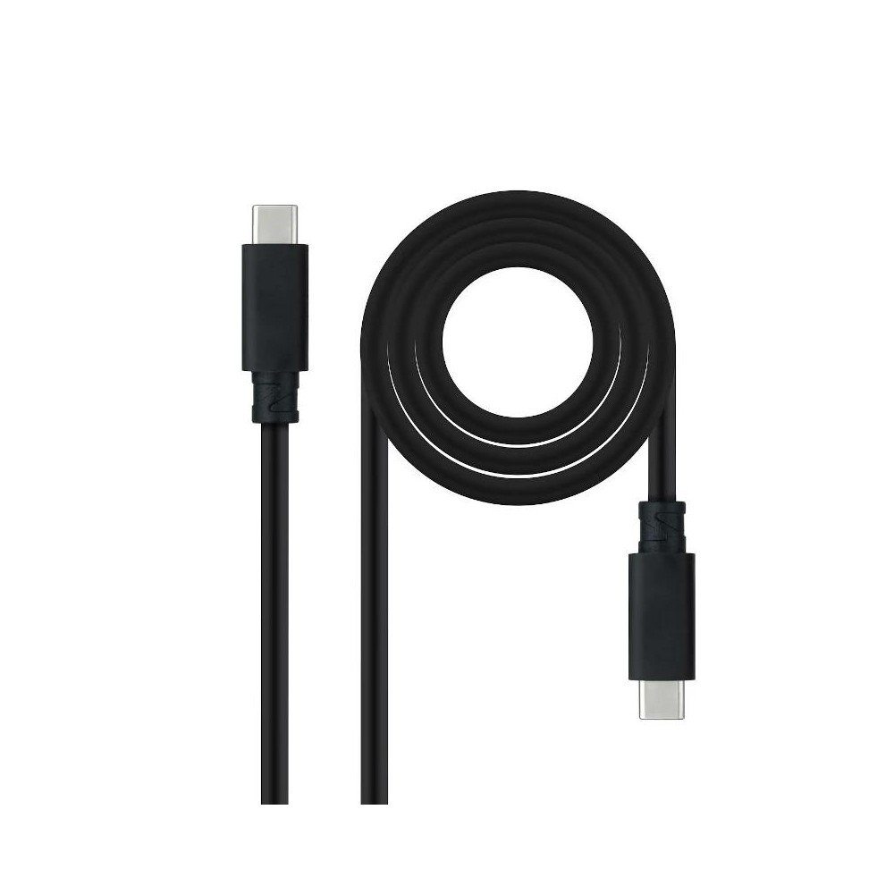 Nanocable Cable USB 31GEN2 5A USB C M M 15 M