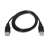 Aisens Cable USB 20 Tipo A M A H negro 18m