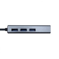 Aisens Conversor USB 30 Ethernet 3 usb30 gris