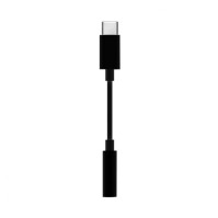 Aisens Conversor USB C M JACK 35 H negro 15cm