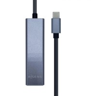 Aisens Conversor USB 31 Ethernet 3 USB30 gris