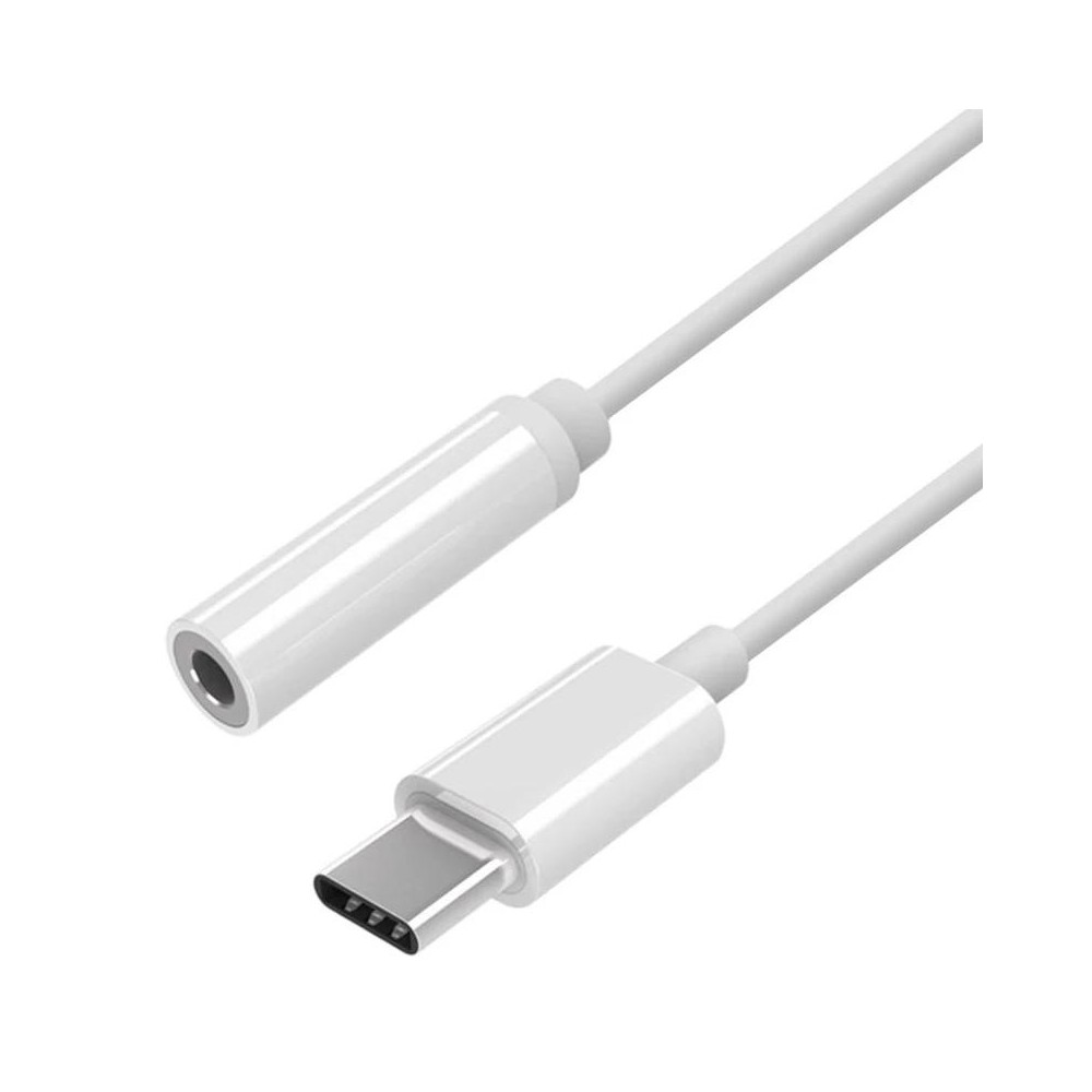 Aisens Conversor USB C M Jack 35 H Blanco 15Cm