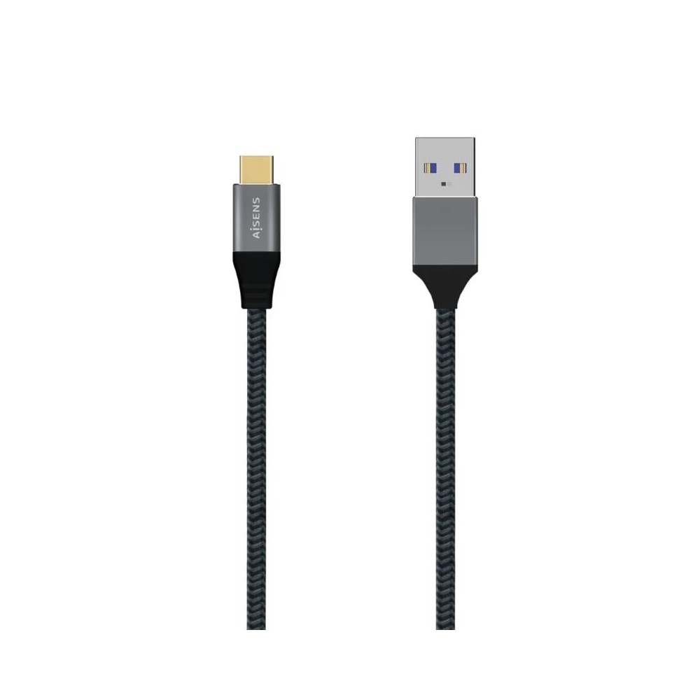 Aisens Cable USB 31 Gen2 Alu 3A CM AM Gris 20M