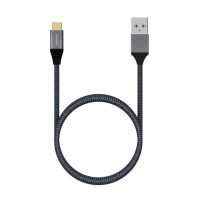 Aisens Cable USB 31 Gen2 Alu 3A CM AM Gris 20M