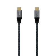 Aisens Cable USB32 Gen2X2 5A E Mark CM CM Gris 2M