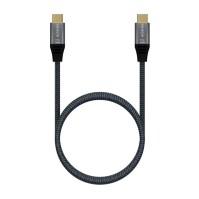 Aisens Cable USB32 Gen2X2 5A E Mark CM CM Gris 2M