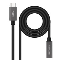 Nanocable Cable USB 32 Gen2 USB C M H 05 M Negro