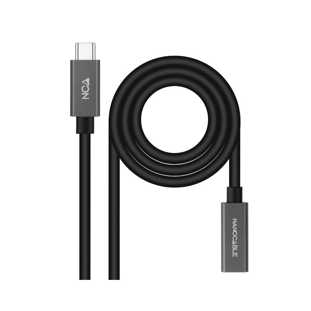 Nanocable Cable USB 32 Gen2 USB C M H 05 M Negro